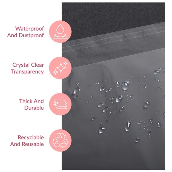 (50) 11x14 Clear Self-Sealing Bags - Picture 6 of 7